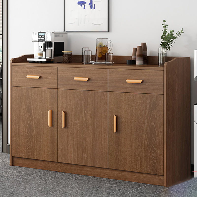 Modern Sideboard Cabinet Engineered Wood Living Room Server with Drawers