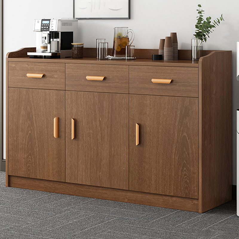 Modern Sideboard Cabinet Engineered Wood Living Room Server with Drawers