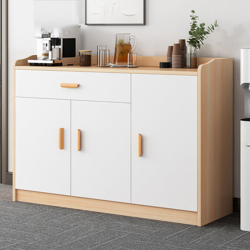 Modern Sideboard Cabinet Engineered Wood Living Room Server with Drawers