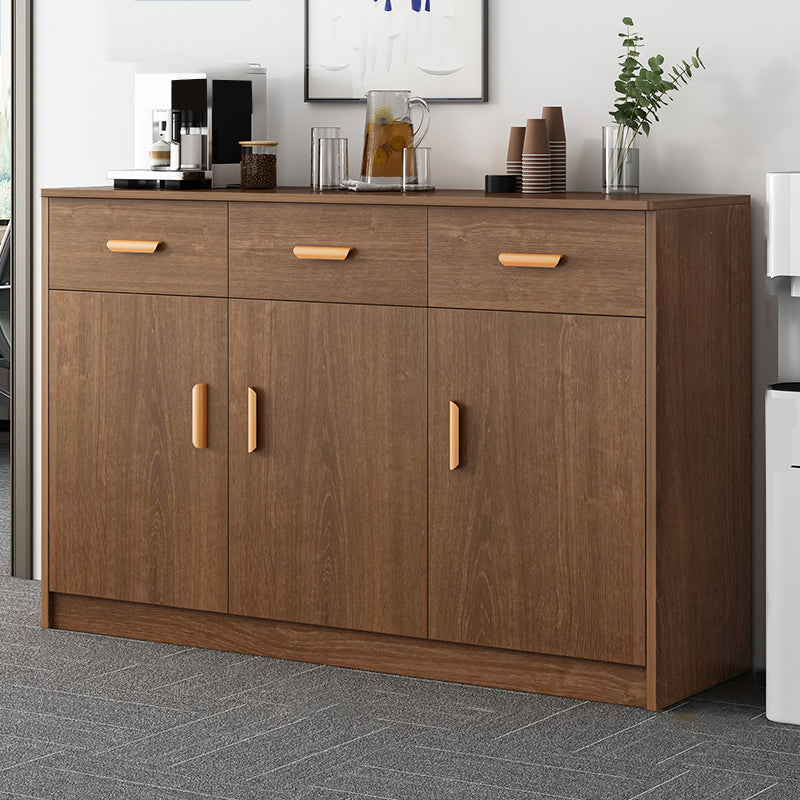 Modern Sideboard Cabinet Engineered Wood Living Room Server with Drawers