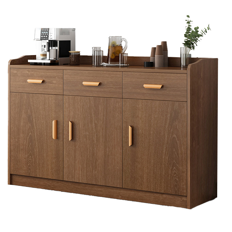 Modern Sideboard Cabinet Engineered Wood Living Room Server with Drawers