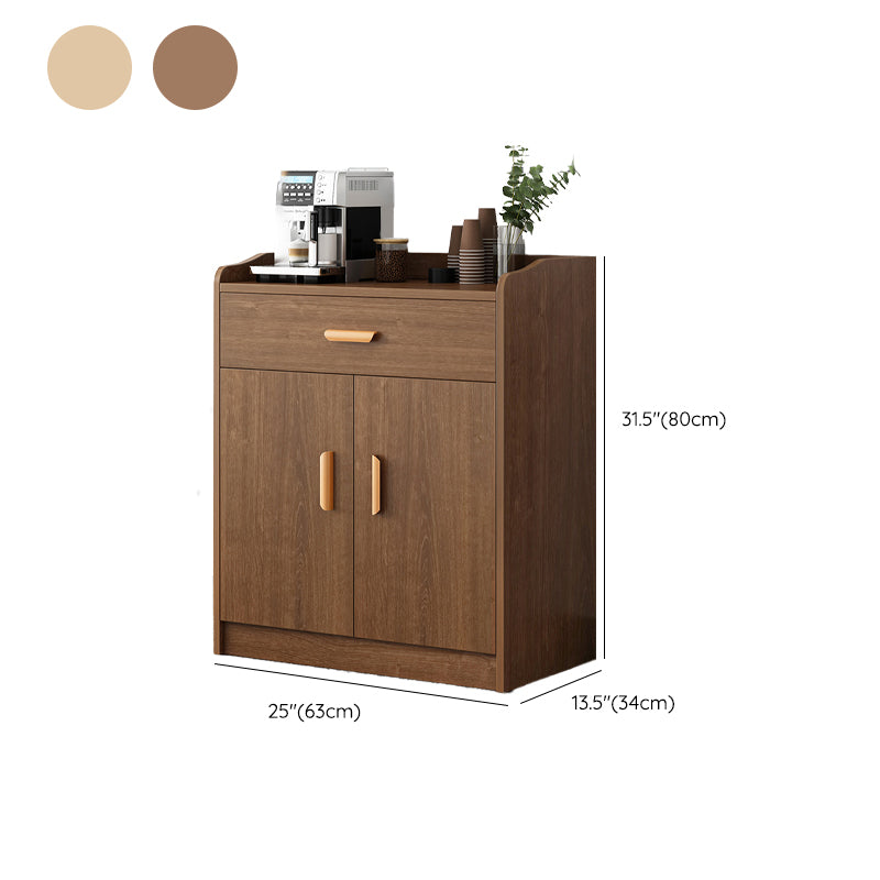 Modern Sideboard Cabinet Engineered Wood Living Room Server with Drawers