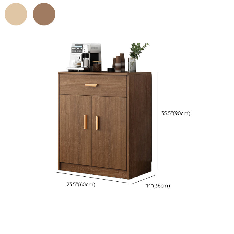 Modern Sideboard Cabinet Engineered Wood Living Room Server with Drawers