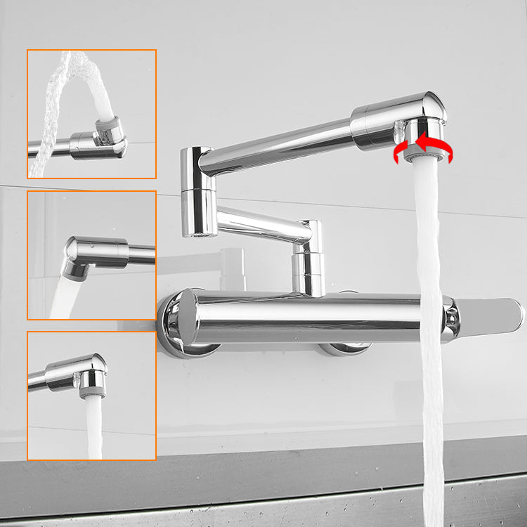 Modern Spring Spout Water Filler One Handle Low Arch Kitchen Faucet