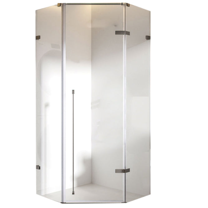Frameless Shower Bath Door Hinged Clear Tempered Shower Doors