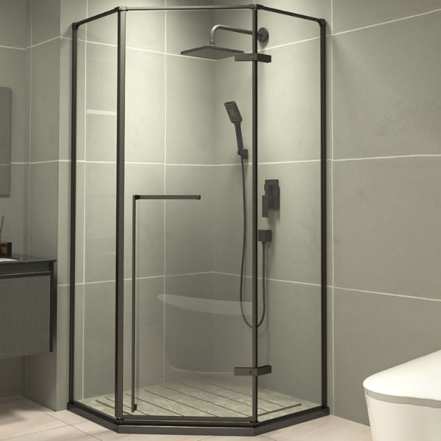 Framed Tempered Shower Doors Hinged Tempered Shower Bath Door