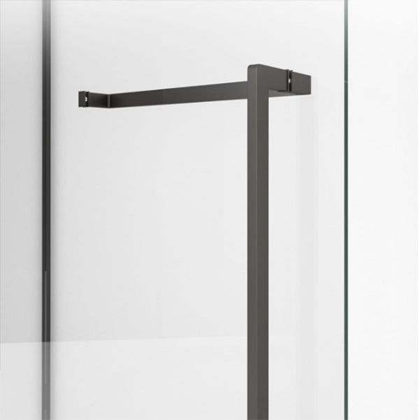 Framed Tempered Shower Doors Hinged Tempered Shower Bath Door