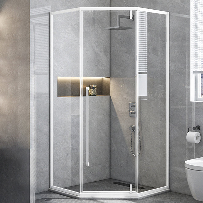 Pivot Grey Shower Bath Door Tempered Scratch Resistant Shower Doors