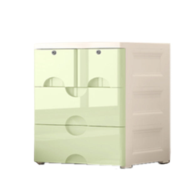 Scandinavian Vertical Nursery Dresser Plastic Kids Furniture for Bedroom