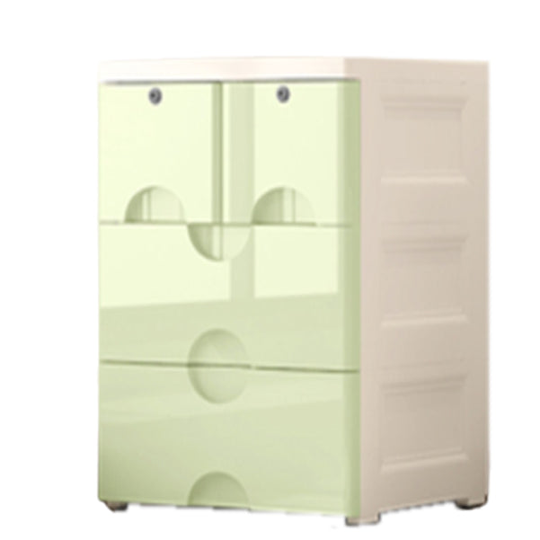 Scandinavian Vertical Nursery Dresser Plastic Kids Furniture for Bedroom