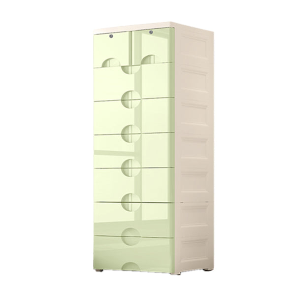 Scandinavian Vertical Nursery Dresser Plastic Kids Furniture for Bedroom