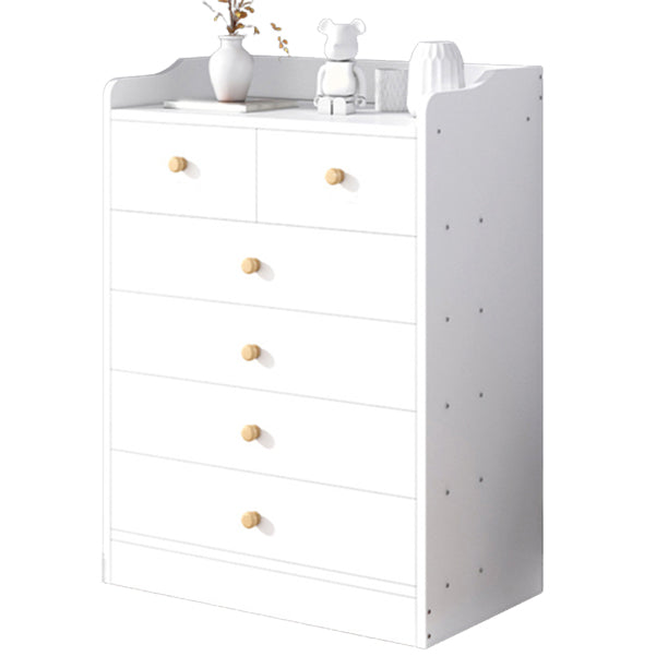 Scandinavian Kids Furniture Wood Nursery Dresser for Bathroom