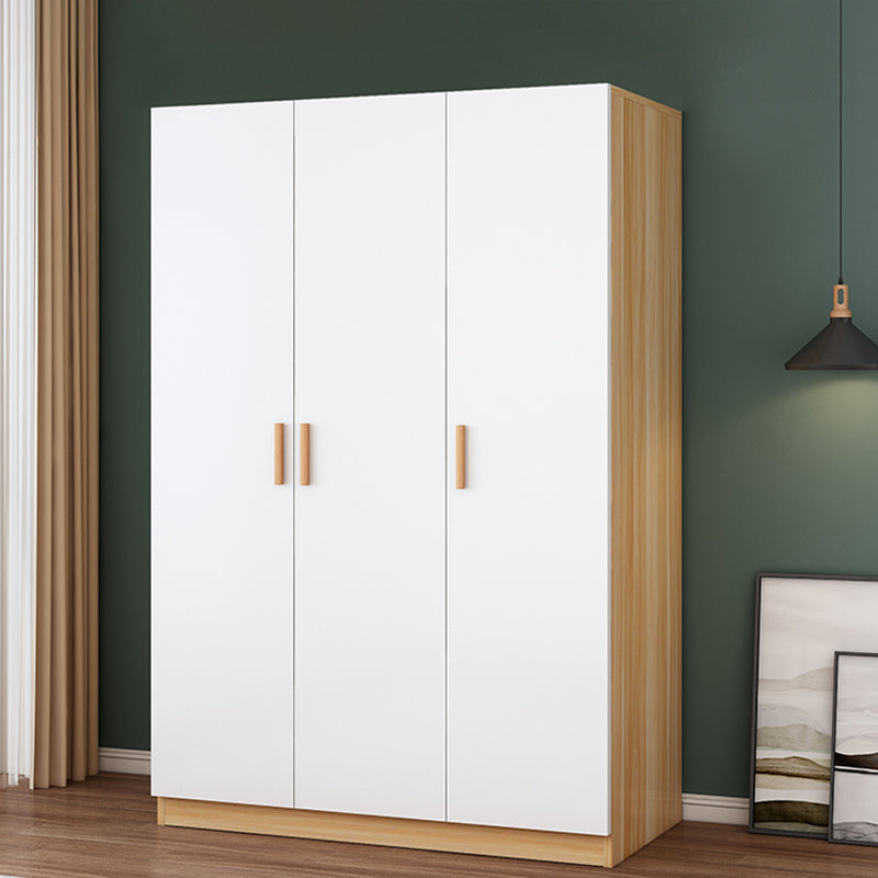 Contemporary Style Wardrobe Armoire Wood Wardrobe Closet With Doors