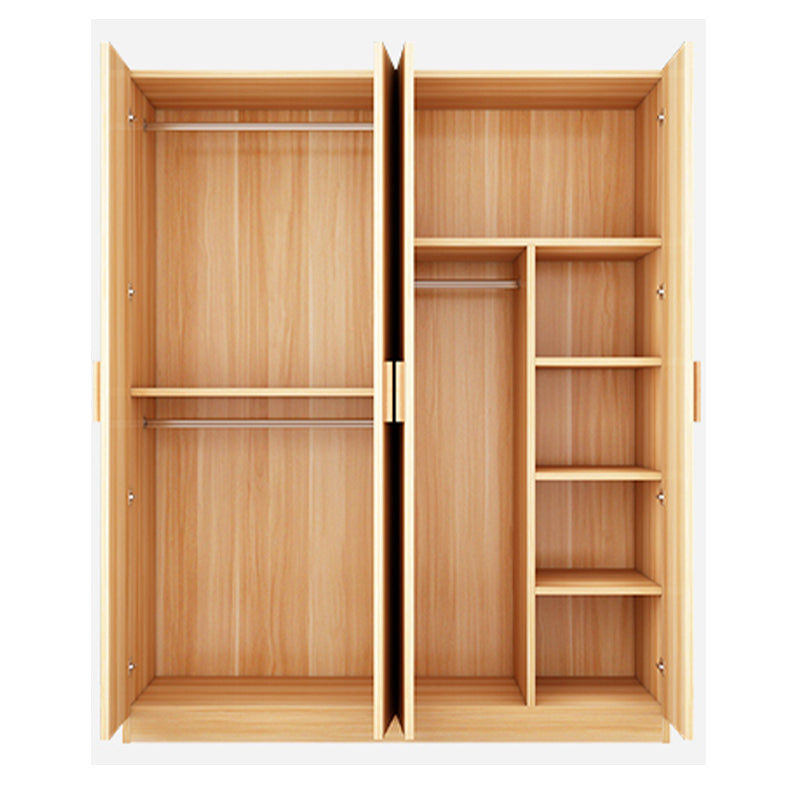 Contemporary Style Wardrobe Armoire Wood Wardrobe Closet With Doors