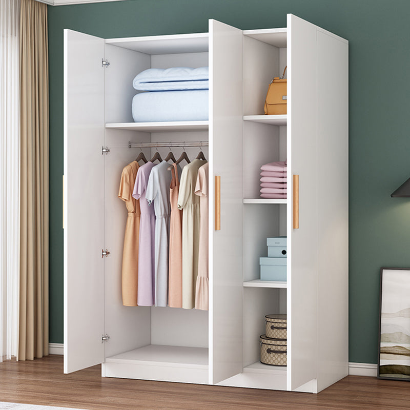 Contemporary Style Wardrobe Armoire Wood Wardrobe Closet With Doors