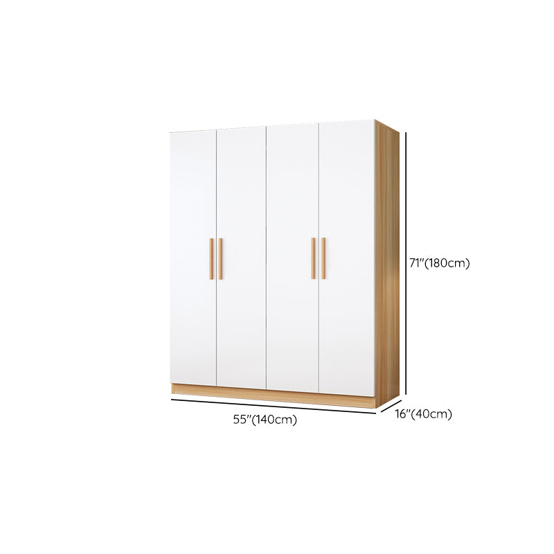 Contemporary Style Wardrobe Armoire Wood Wardrobe Closet With Doors