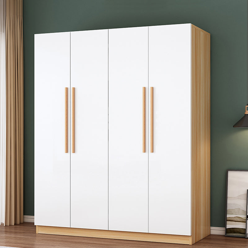 Contemporary Style Wardrobe Armoire Wood Wardrobe Cabinet With Door