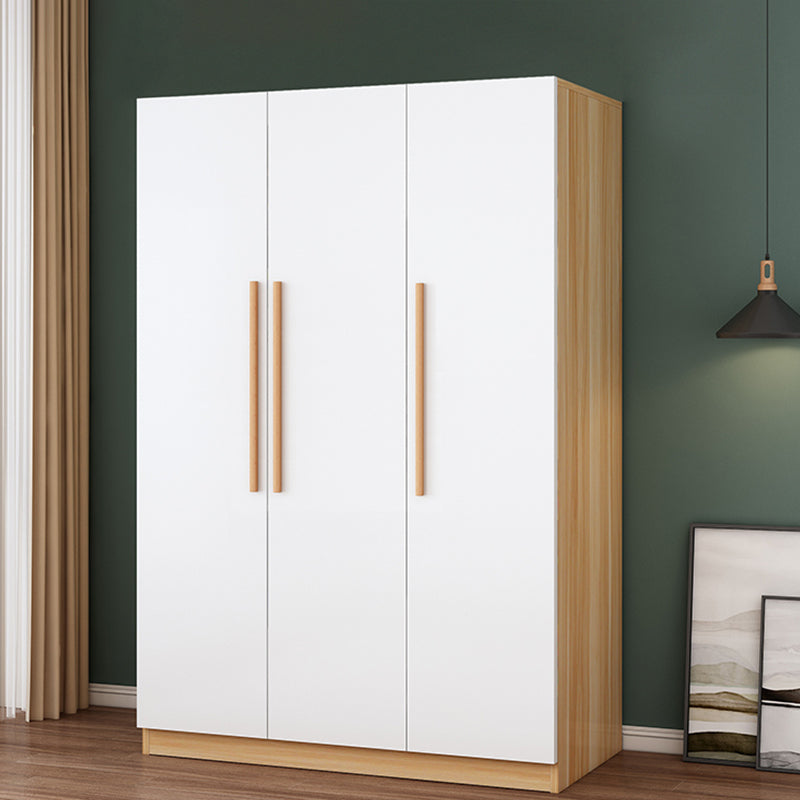 Contemporary Style Wardrobe Armoire Wood Wardrobe Cabinet With Door