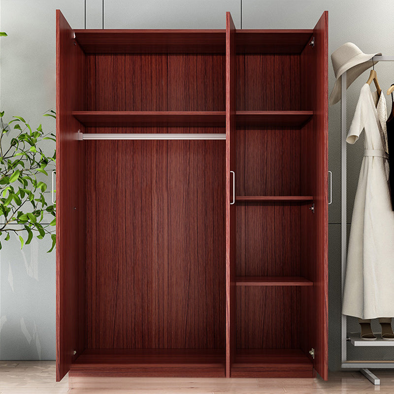 Contemporary Style Wardrobe Armoire Wood Wardrobe Cabinet With Doors