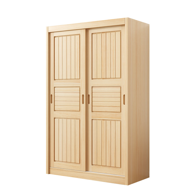 Modern Style Wardrobe Armoire Wood Wardrobe Cabinet With Doors