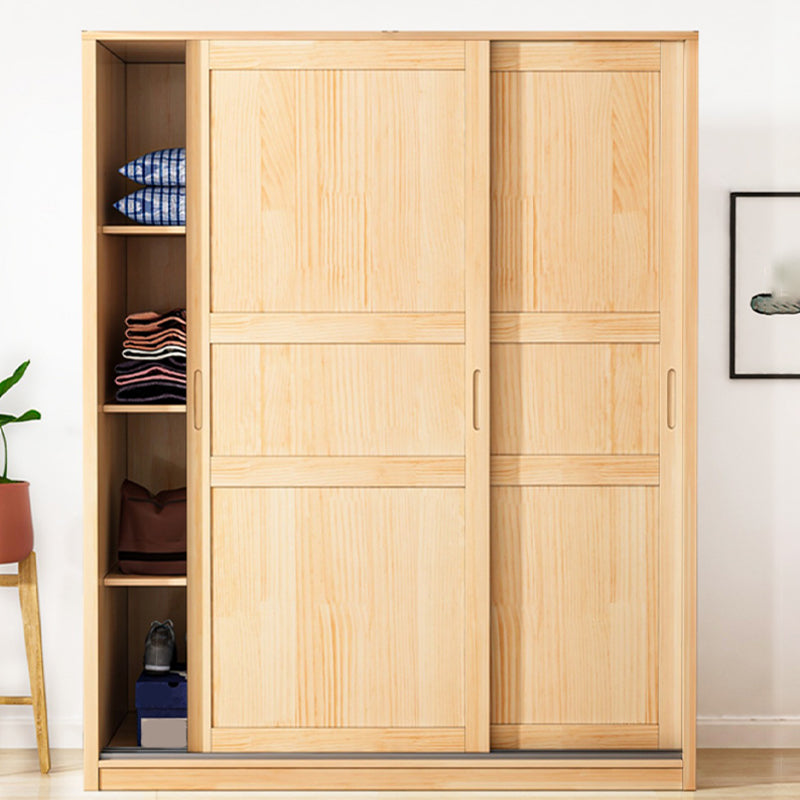 Modern Style Wardrobe Armoire Wood Wardrobe Cabinet for Bedroom