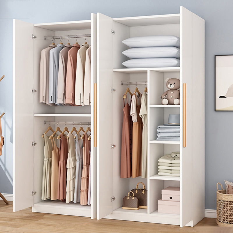 Modern Style Wardrobe Armoire Wood Wardrobe Closet With Doors