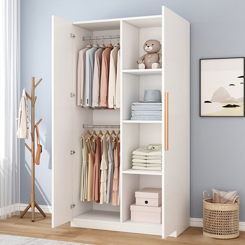 Modern Style Wardrobe Armoire Wood Wardrobe Closet With Doors