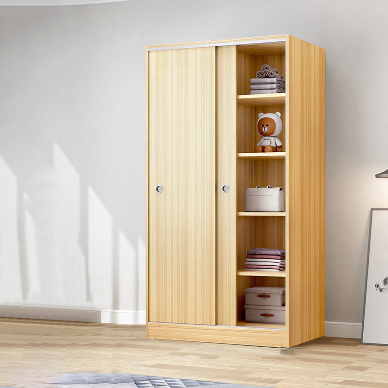 Modern Style Wardrobe Armoire Wooden Wardrobe Closet With Doors