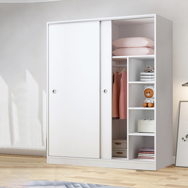 Modern Style Wardrobe Armoire Wooden Wardrobe Closet With Doors