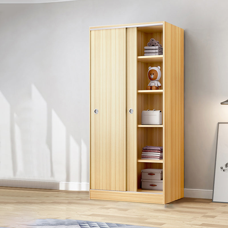 Modern Style Wardrobe Armoire Wooden Wardrobe Closet With Doors