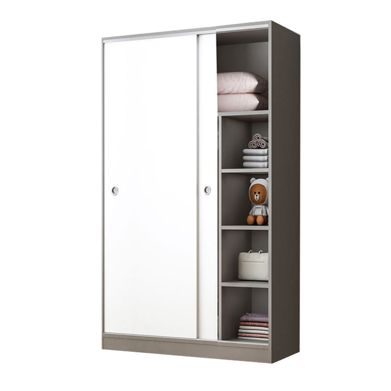 Modern Style Wardrobe Armoire Wooden Wardrobe Closet With Doors