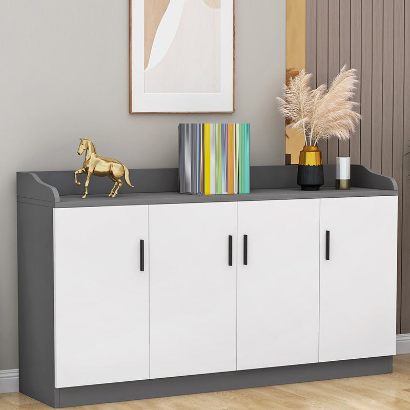 Modern Sideboard Cabinet Engineered Wood Adjustable Shelving Sideboard