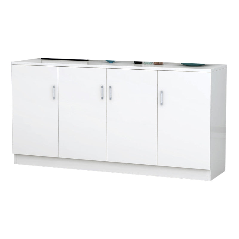 Modern Adjustable Shelves Server Engineered Wood Sideboard Cabinet with Doors