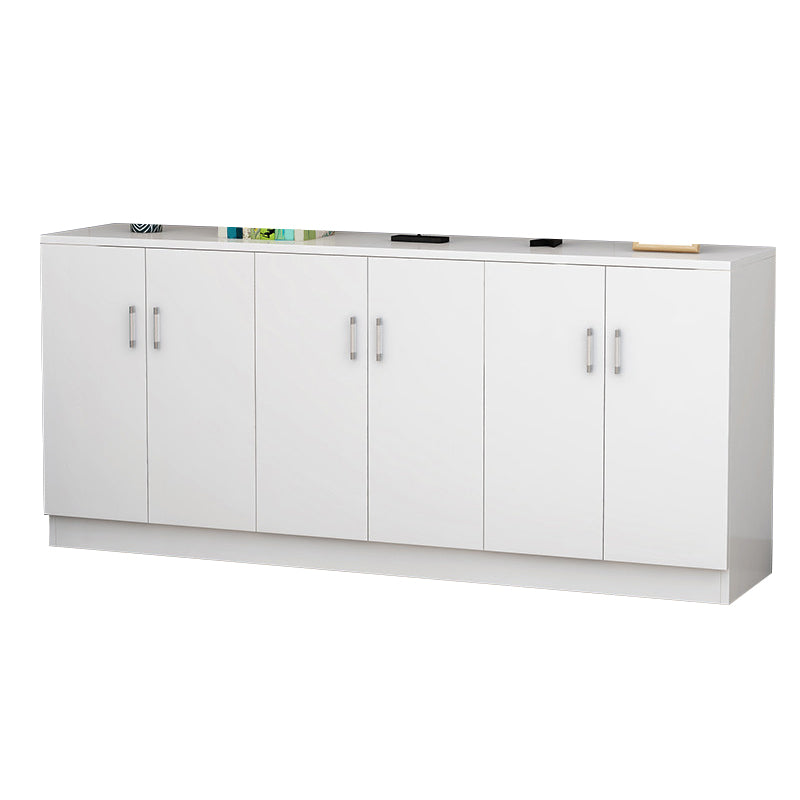 Modern Adjustable Shelves Server Engineered Wood Sideboard Cabinet with Doors