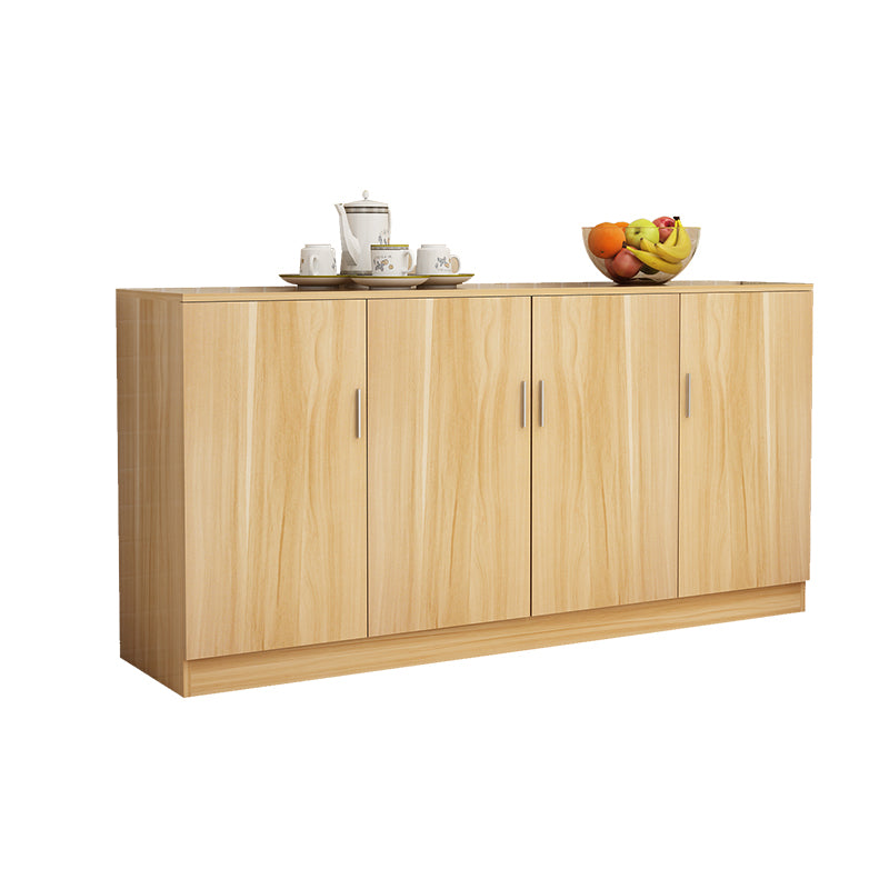 Modern Adjustable Shelves Server Engineered Wood Sideboard Cabinet with Doors