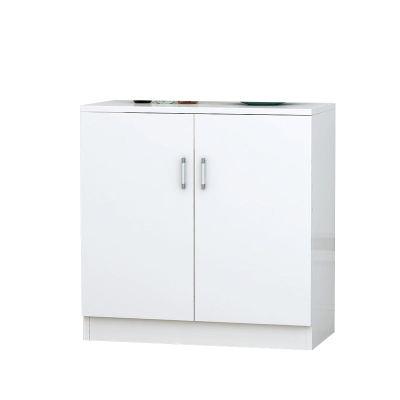 Modern Adjustable Shelves Server Engineered Wood Sideboard Cabinet with Doors