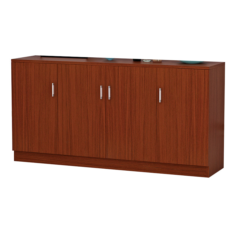 Modern Adjustable Shelves Server Engineered Wood Sideboard Cabinet with Doors