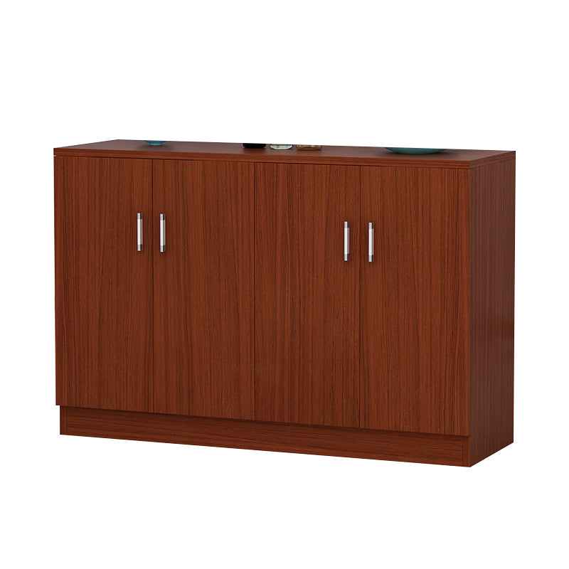 Modern Adjustable Shelves Server Engineered Wood Sideboard Cabinet with Doors