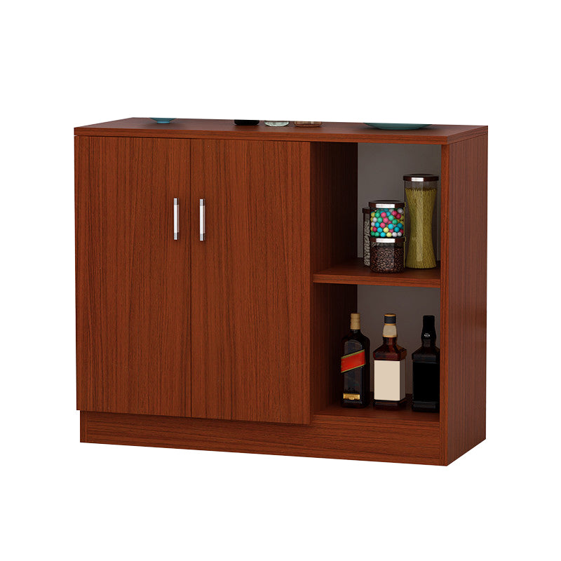 Modern Adjustable Shelves Server Engineered Wood Sideboard Cabinet with Doors