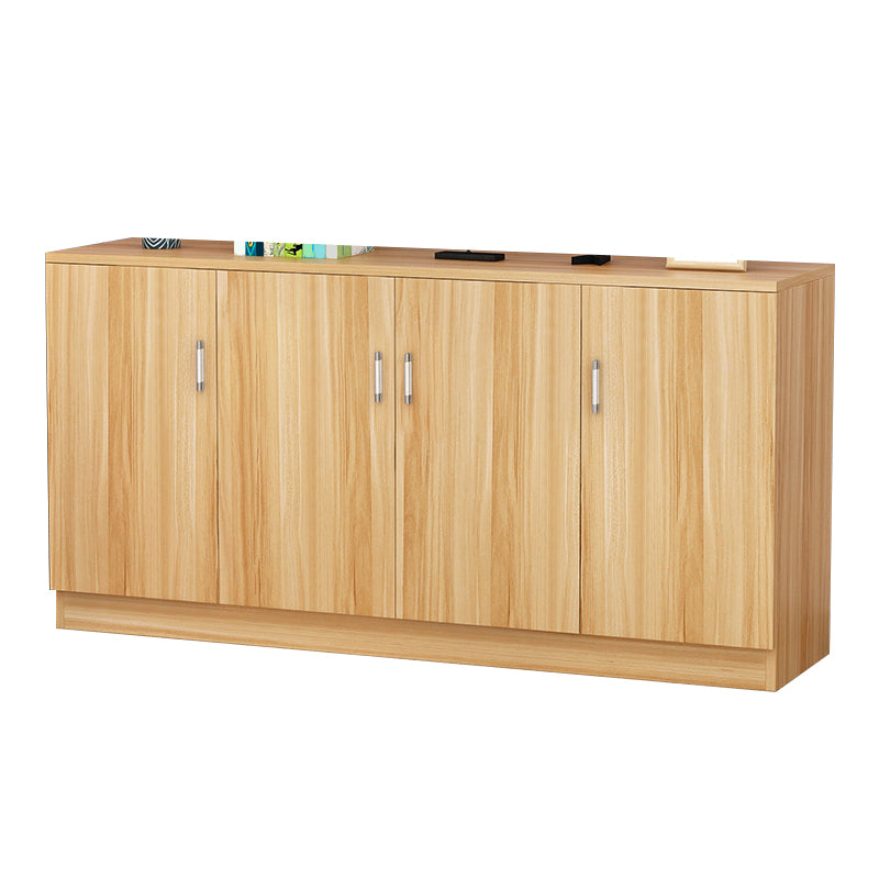 Modern Adjustable Shelves Server Engineered Wood Sideboard Cabinet with Doors