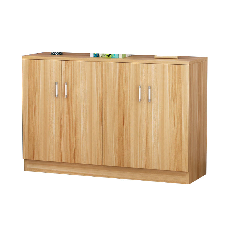 Modern Adjustable Shelves Server Engineered Wood Sideboard Cabinet with Doors