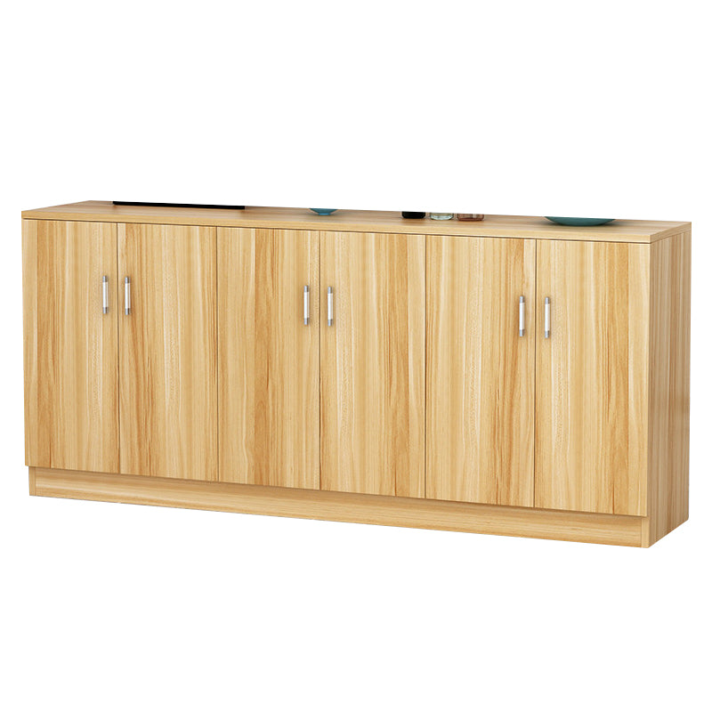 Modern Adjustable Shelves Server Engineered Wood Sideboard Cabinet with Doors