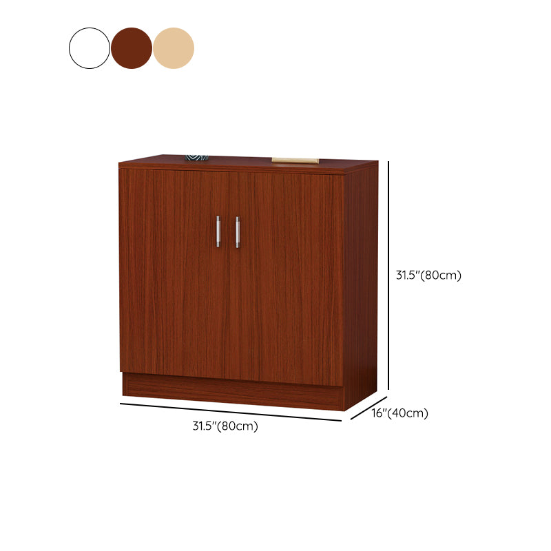 Modern Adjustable Shelves Server Engineered Wood Sideboard Cabinet with Doors