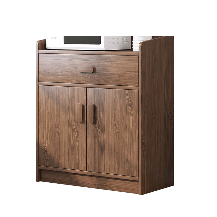 Modern Style Dining Server Engineered Wood Server with Drawers