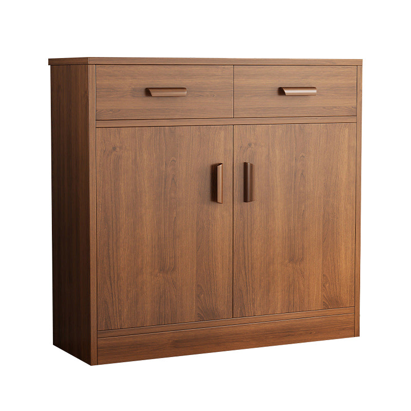 Modern Style Dining Server Engineered Wood Server with Drawers