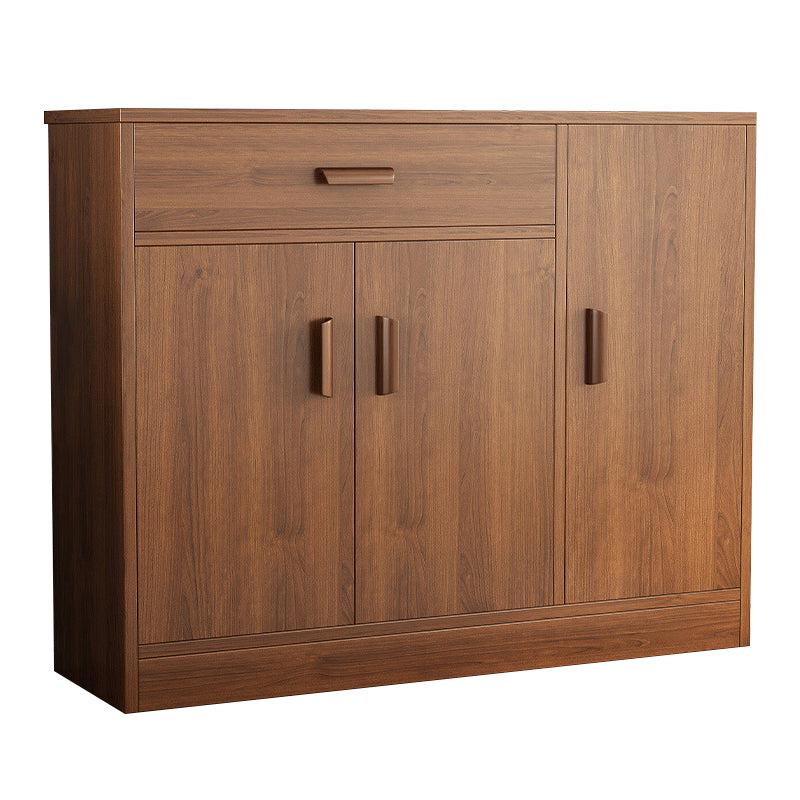 Modern Style Dining Server Engineered Wood Server with Drawers