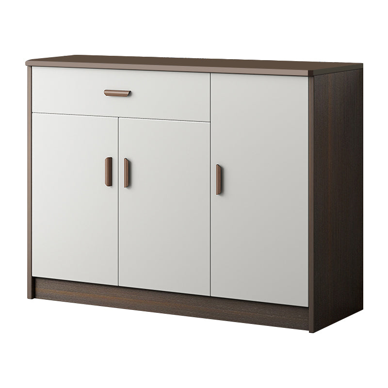 Modern Style Dining Server Engineered Wood Living Room Server with Doors