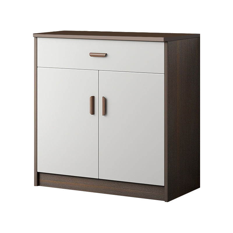 Modern Style Dining Server Engineered Wood Living Room Server with Doors