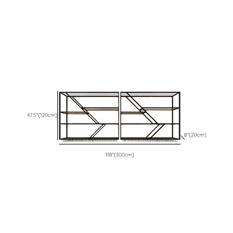 Modern Simple Wine Rack Iron Shelf Wall Mounted Wine Rack for Bar