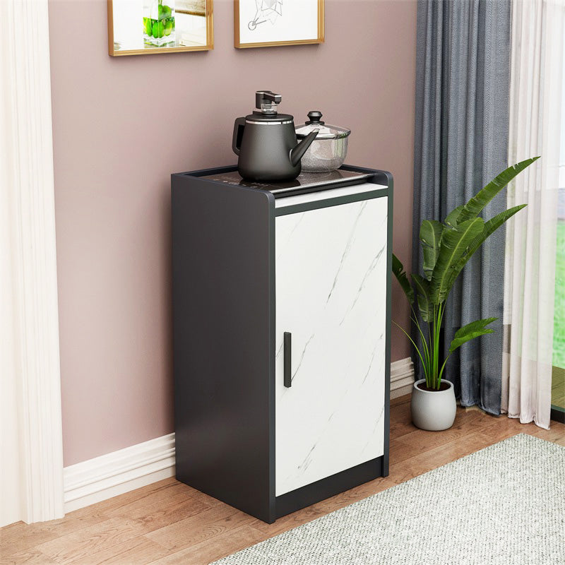 Matte Finish Home Sideboard Glam Indoor Dining Server with Cabinet